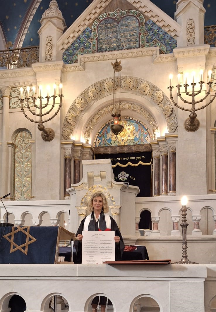 Rabbinerin und Kantorin Alina Treiger, Berlin, 5.09.2024