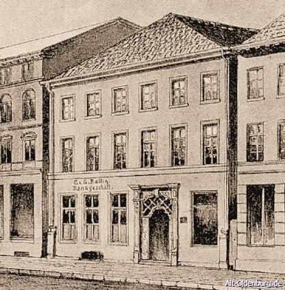 Das Bankhaus Ballin, Lange Straße 51, 1890