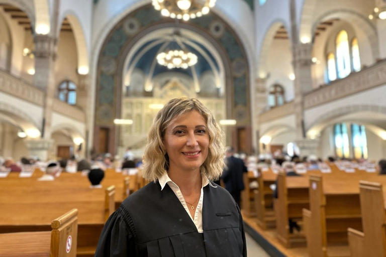 Rabbinerin und Kantorin Alina Treiger