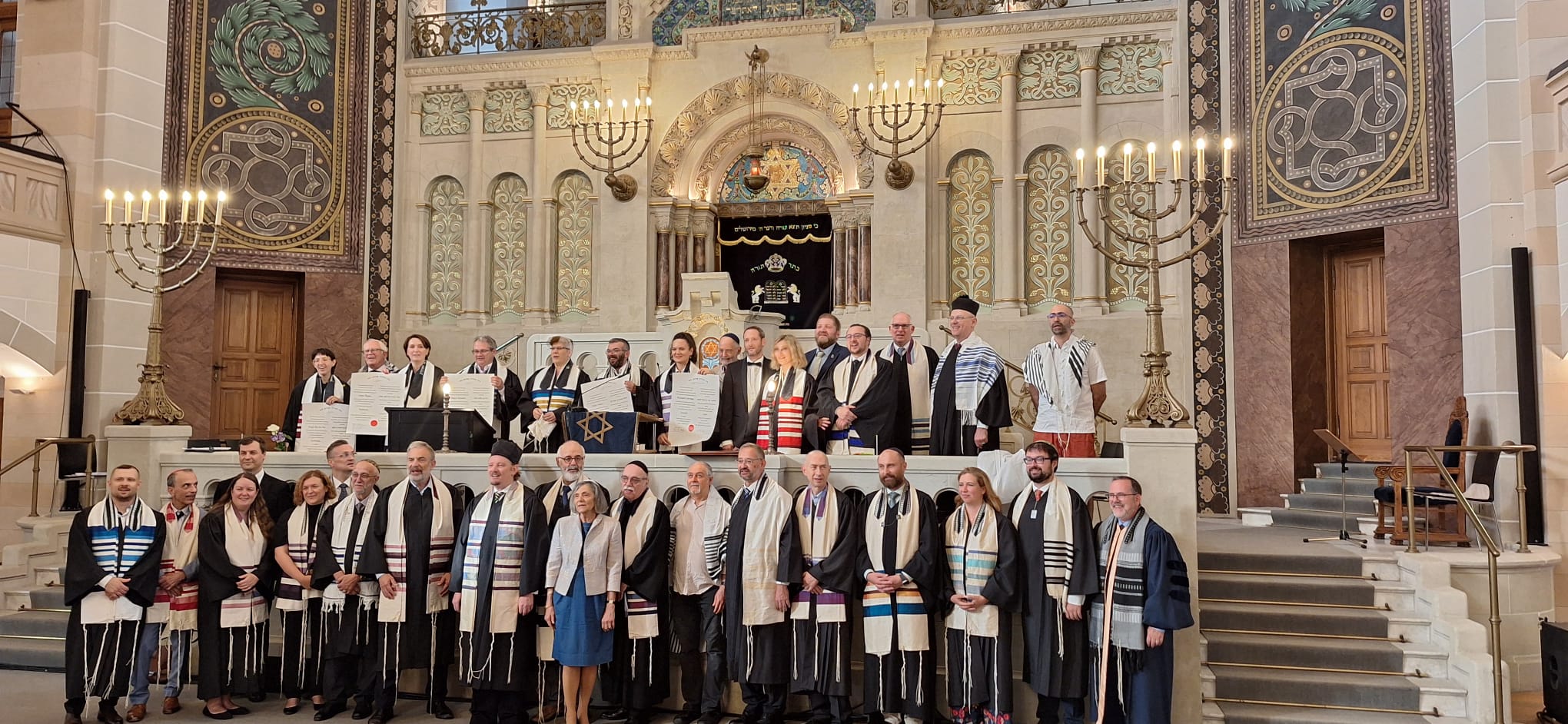 Ordination der Rabbiner und Kantoren, Synagoge Rikestraße, Berlin, 5.09.2024