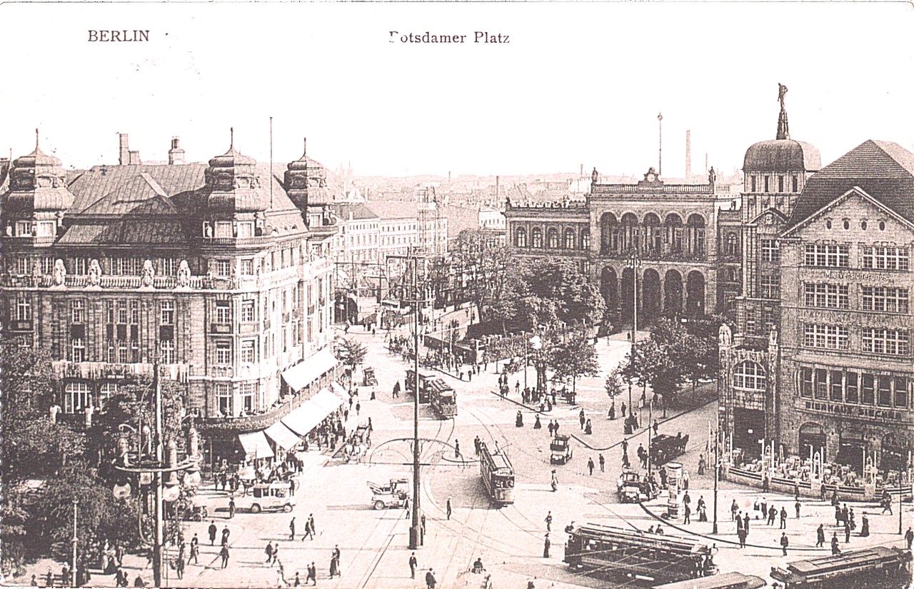 Berlin, Anfang des 20. Jahrhunderts, alte Postkarte