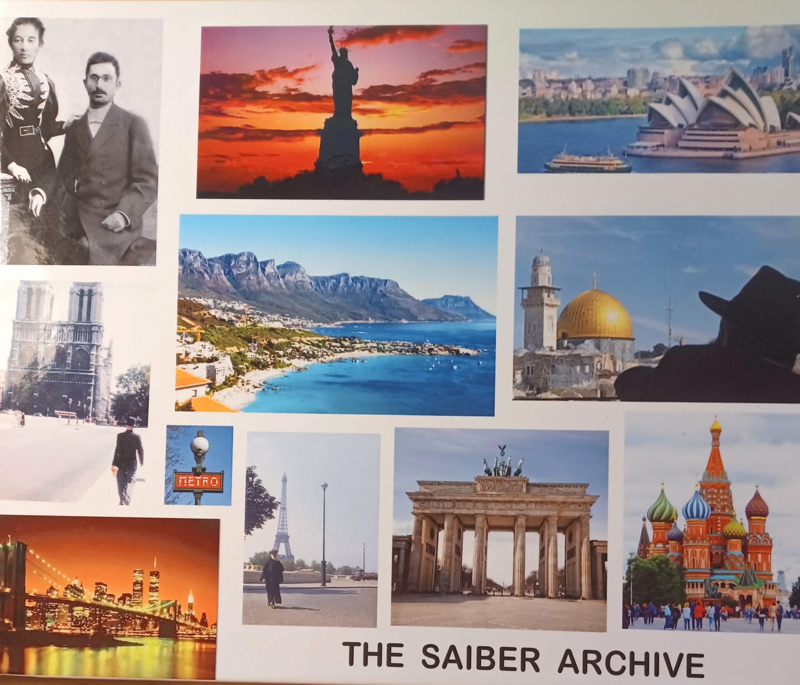 Das Cover des Fotobuchs „The Saiber Archive“.