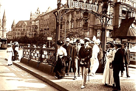 Charlottenburg, das „russische“ Viertel von Berlin, 1920er Jahre